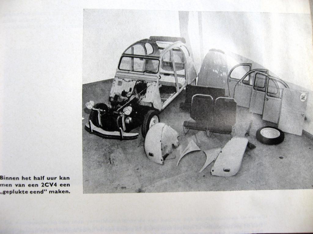 Handleiding Citroen 2CV4 en Dyane 435 ANWB 1974, Ophalen of Verzenden