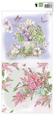 Marianne Design Country Flowers XL 14 x 29,7 cm EWK1297, ., Nieuw, Ophalen of Verzenden, .