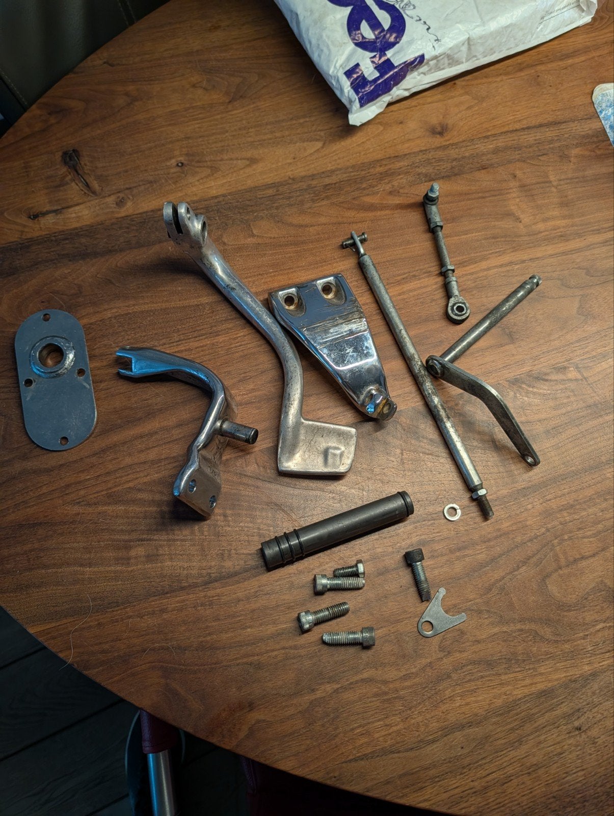 Originele Harley-Davidson Dyna forward controls onderdelen, Ophalen of Verzenden