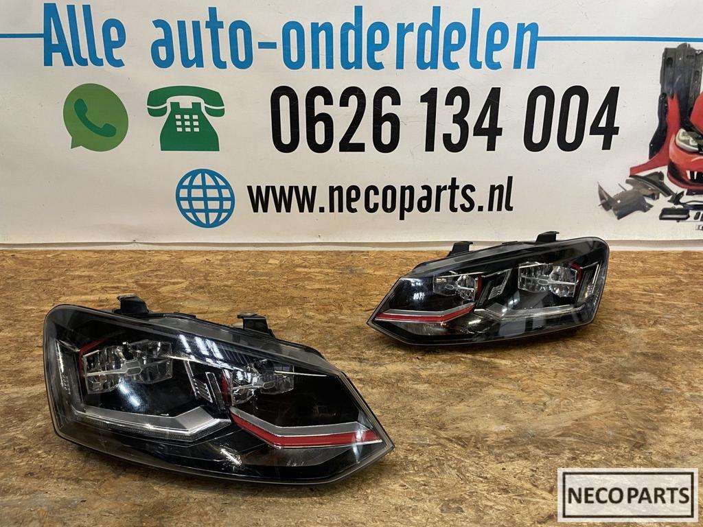 VW POLO 6C 6C1 GTI VOL LED KOPLAMPEN KOPLAMP COMPLEET, Gebruikt, -, Volkswagen, -