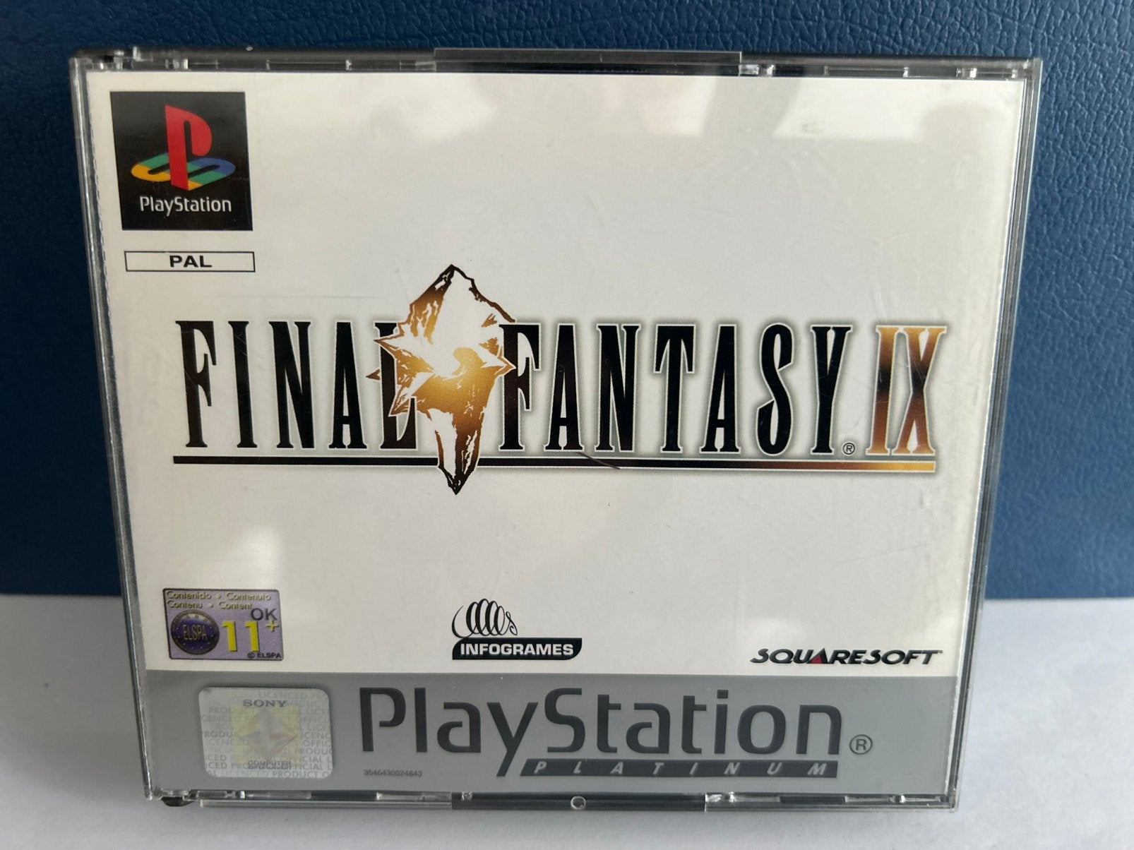 Final Fantasy IX Platinum / Playstation 1 / PS1 ps1, Spelcomputers en Games, 1 speler, Ophalen of Verzenden, Zo goed als nieuw