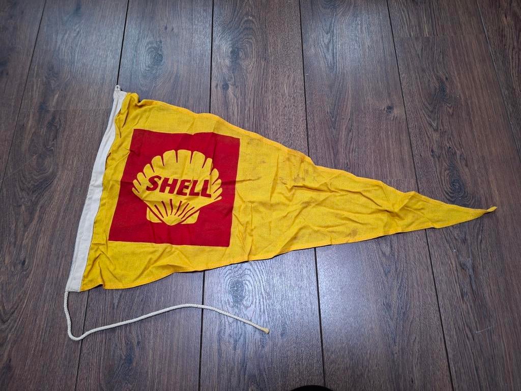 Scheepsvlag, wimpel Shell, Ophalen of Verzenden