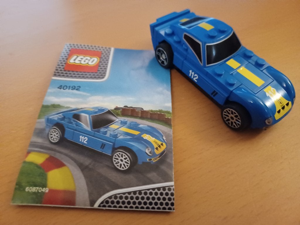 LEGO 40192 Ferrari 250 GTO, Gebruikt, Lego, Inclusief instructies, Ophalen of Verzenden