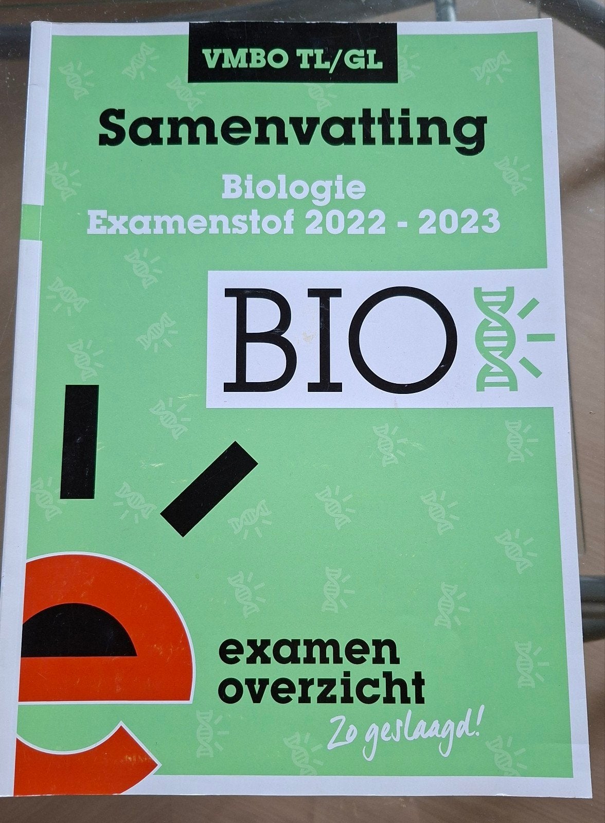 ExamenOverzicht Biologie VMBO TL/GL Samenvatting 2022-2023, Ophalen of Verzenden, Zo goed als nieuw, VMBO, Biologie
