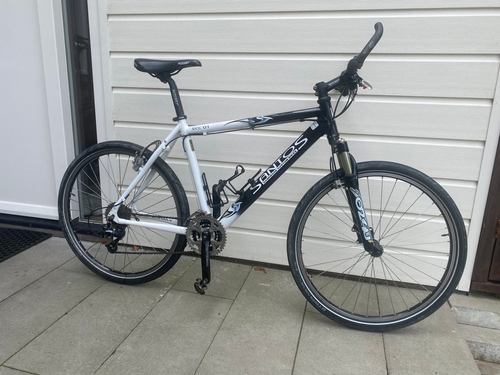 Santos SCC 01 hybride sportfiets, Gebruikt, Velgrem, 49 tot 53 cm, Meer dan 20 versnellingen