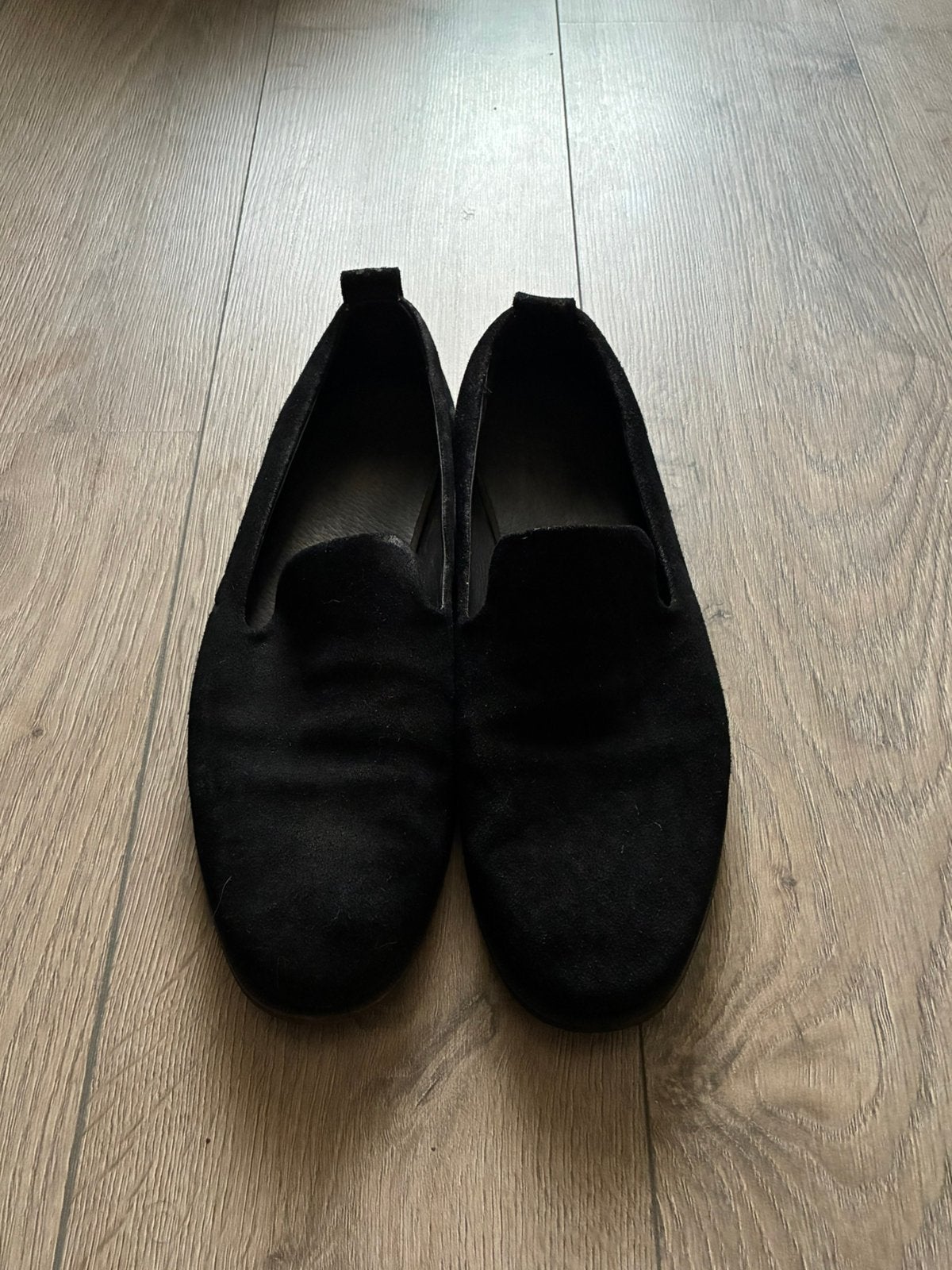 Zumo suede loafers zwart maat 43, Loafers, Verzenden, Zwart, Gedragen