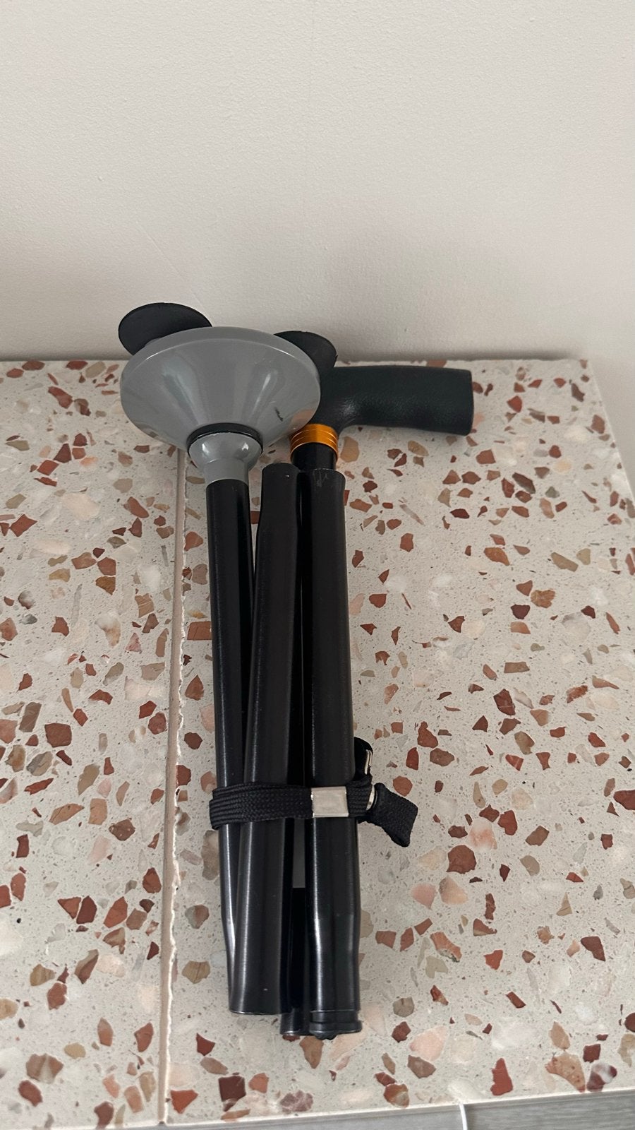 Aluminium opvouwbare wandelstok 85-96cm, Ophalen, Verstelbaar