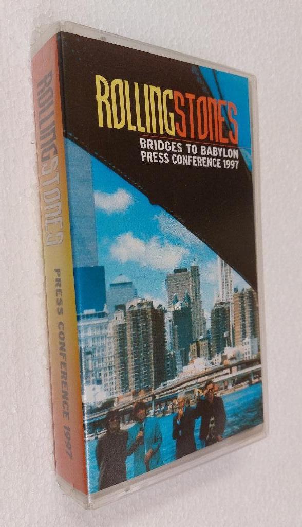 Rolling Stones PROMO VIDEO Press Conference 1997 Bridges to, Verzenden, Gebruikt, Gebruiksvoorwerp