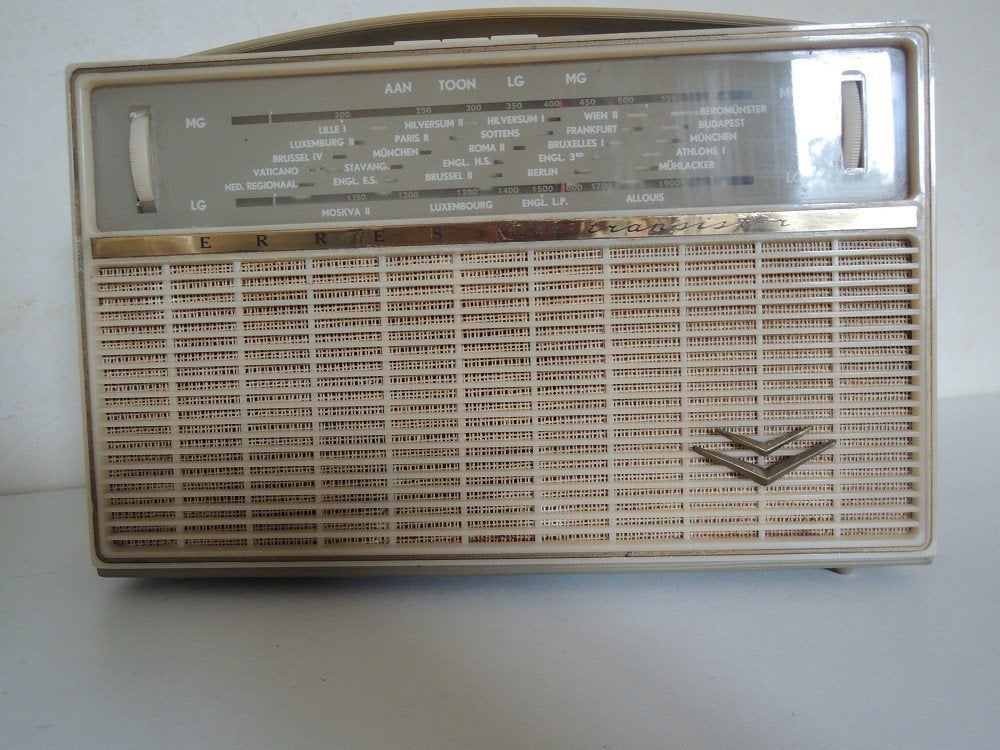 Transistor radio Erres RA601P, Ophalen