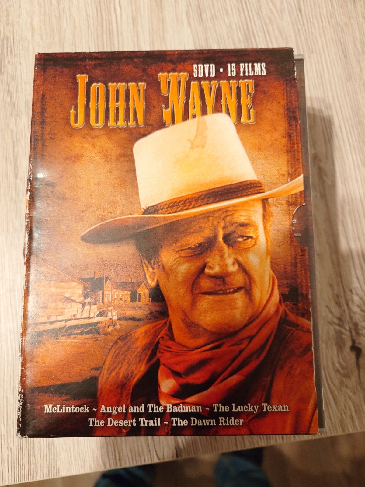 John Wayne DvD Box Met NLO, Ophalen of Verzenden, Zo goed als nieuw, Actie en Avontuur