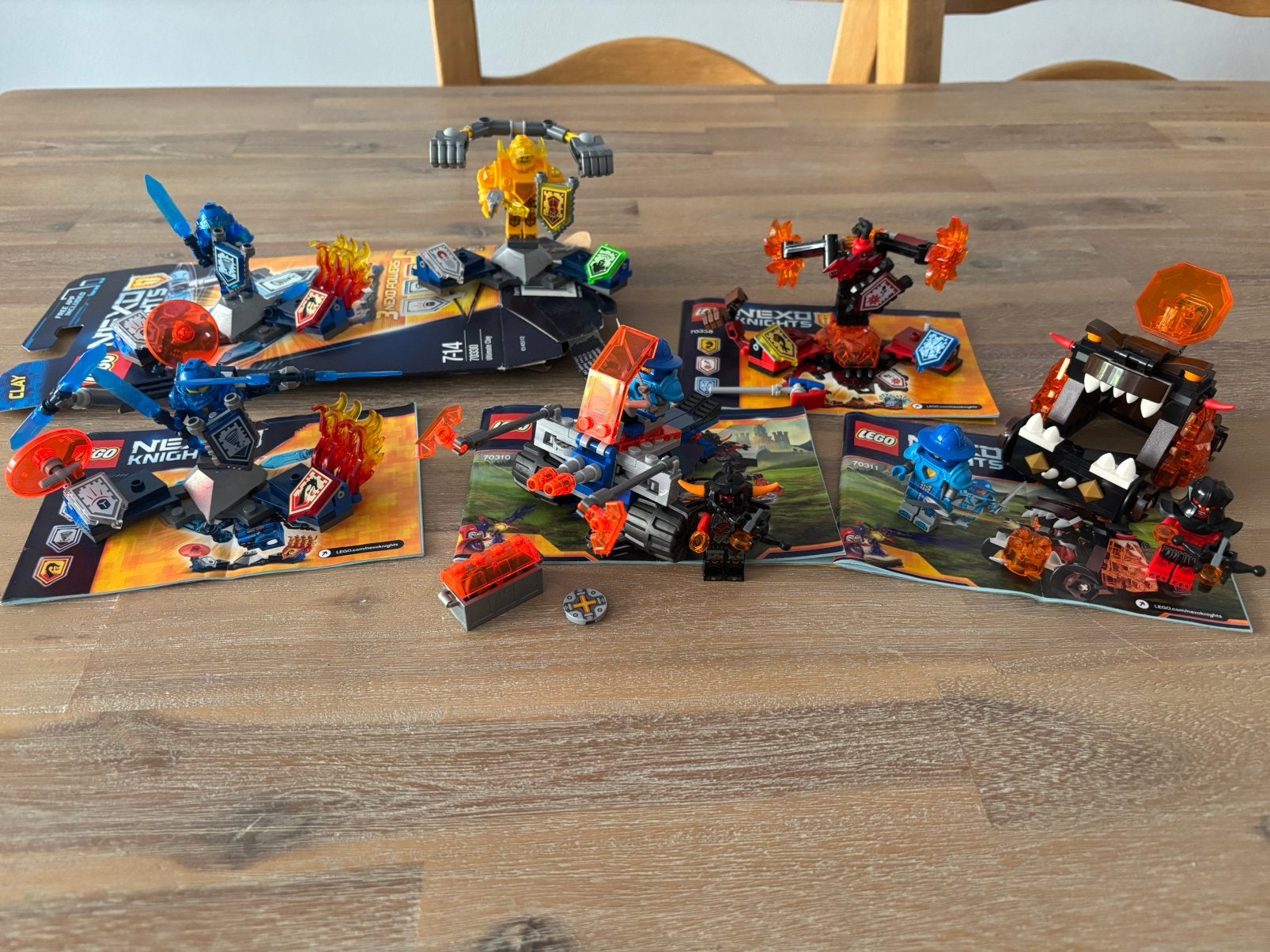 Lego Nexo Knight, Gebruikt, Overige thema's, Lego, Ophalen of Verzenden