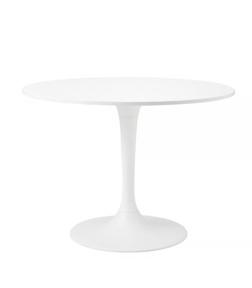 Ronde tafel Docksta, Ophalen, Gebruikt