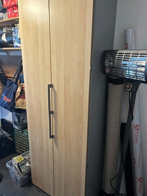kleding kast, Huis en Inrichting, Kasten | Kledingkasten, Ophalen, Gebruikt, 200 cm of meer, 50 tot 100 cm