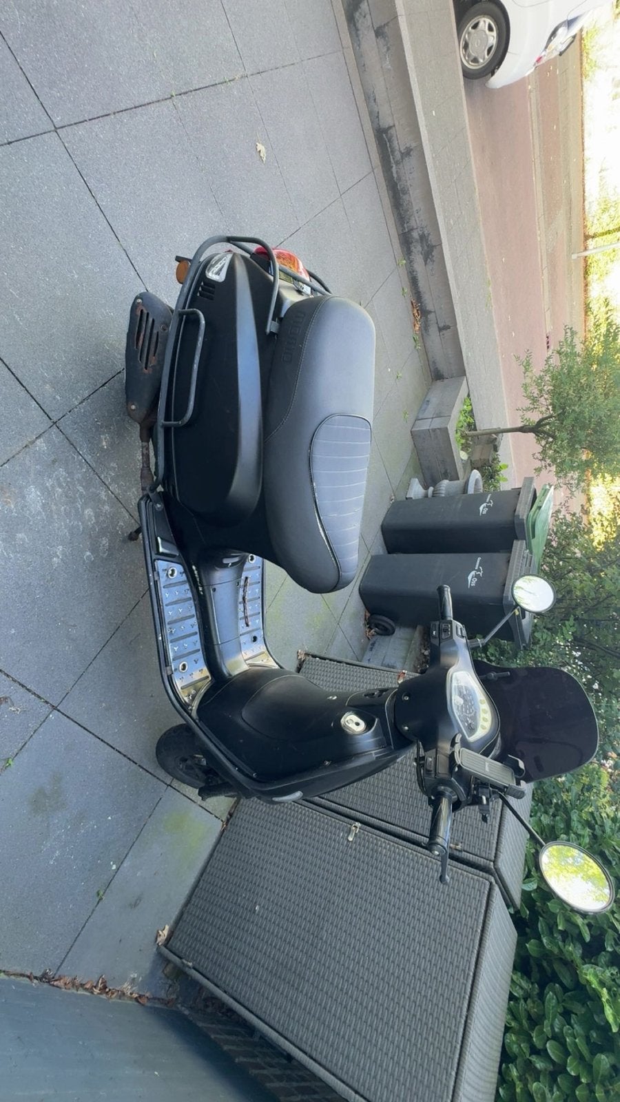 Zwarte Matzwarte Scooter - Goed Onderhouden, Gebruikt, Maximaal 45 km/u, Ophalen of Verzenden, Benzine