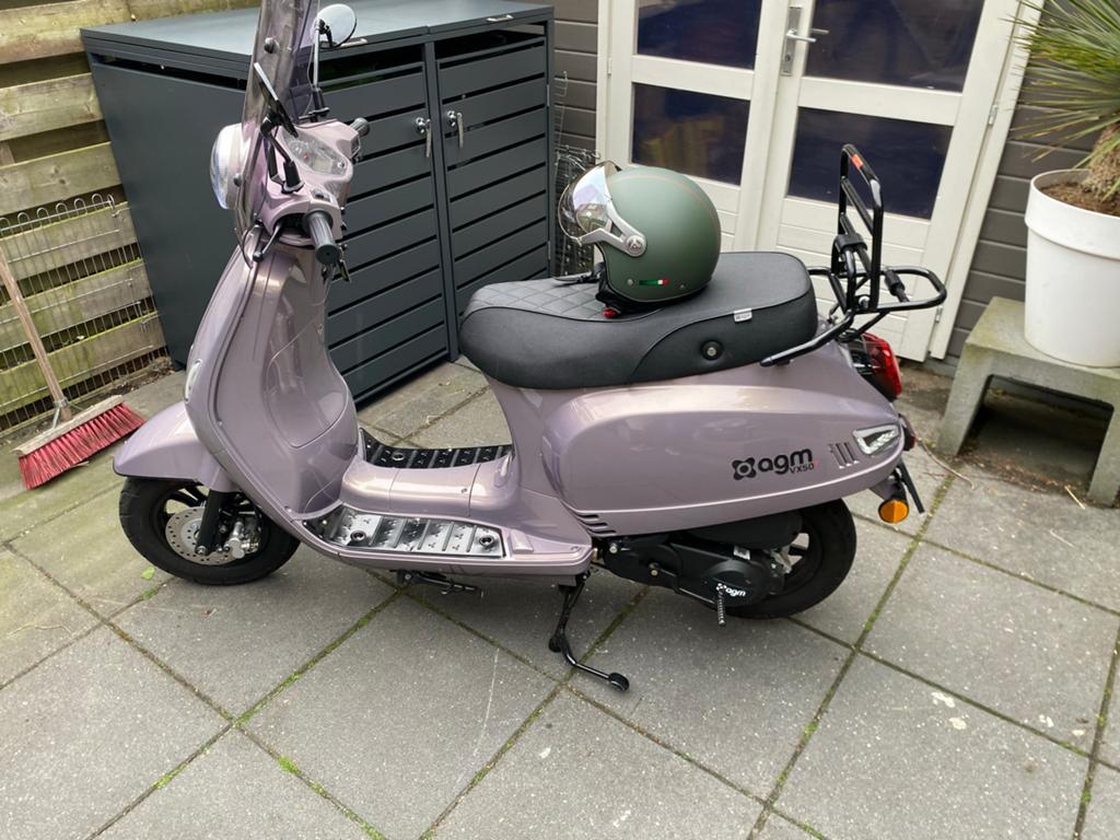 AGM Scooter VX 50 / 137 kilometer!! / bouwjaar 2023, Fietsen en Brommers, Zo goed als nieuw, Benzine, Ophalen, Overige merken