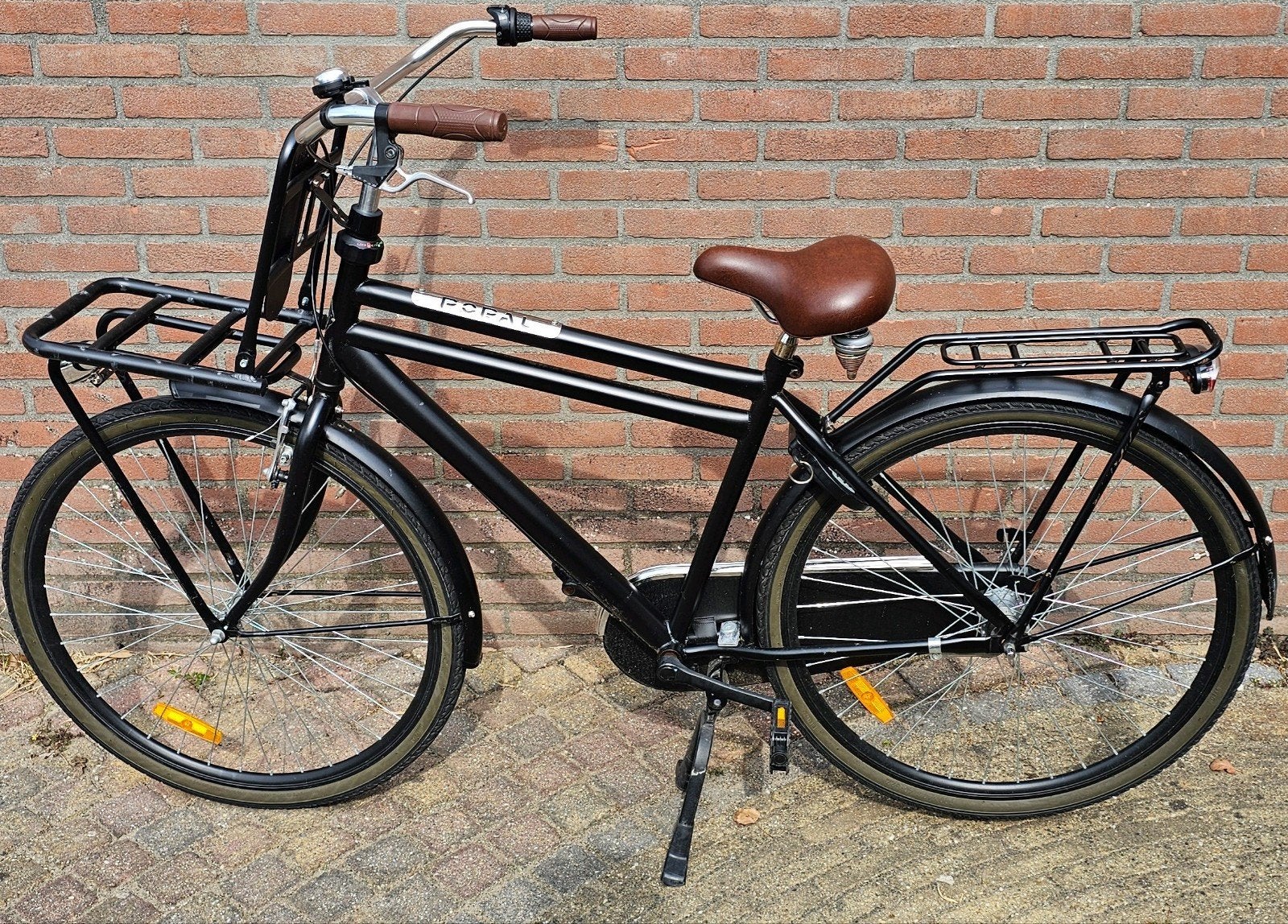 Popal Daily Dutch Basic+ transportfiets 3V, Fietsen en Brommers, Terugtraprem, Gebruikt, Versnellingen, 49 tot 53 cm