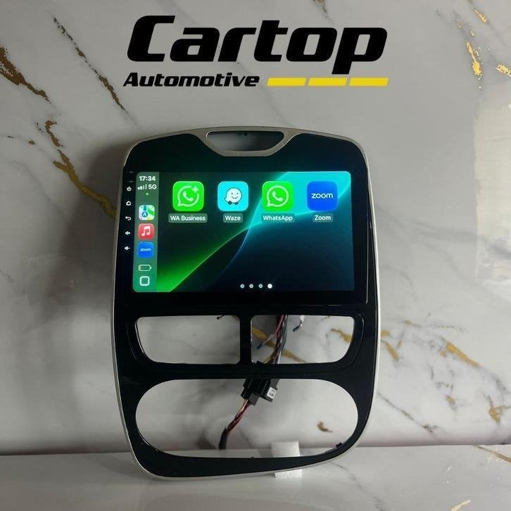 Renault Clio 4 Autoradio 2016-2019 • CarPlay Android, Meridiaan 42, Zo goed als nieuw, Info@cartop-automotive.nl, Cartop-Automotive Bv.