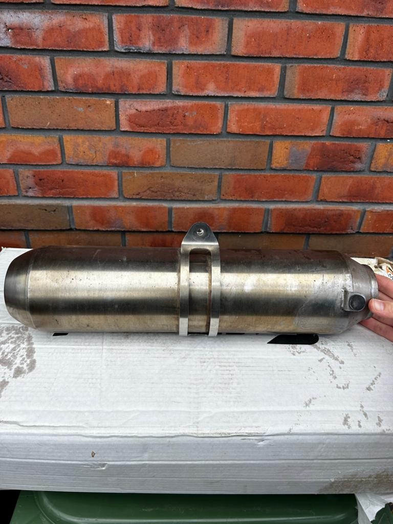 2 stuks Originele KTM Uitlaat demper 990 950 - Nette Staat, Ophalen of Verzenden, Gebruikt
