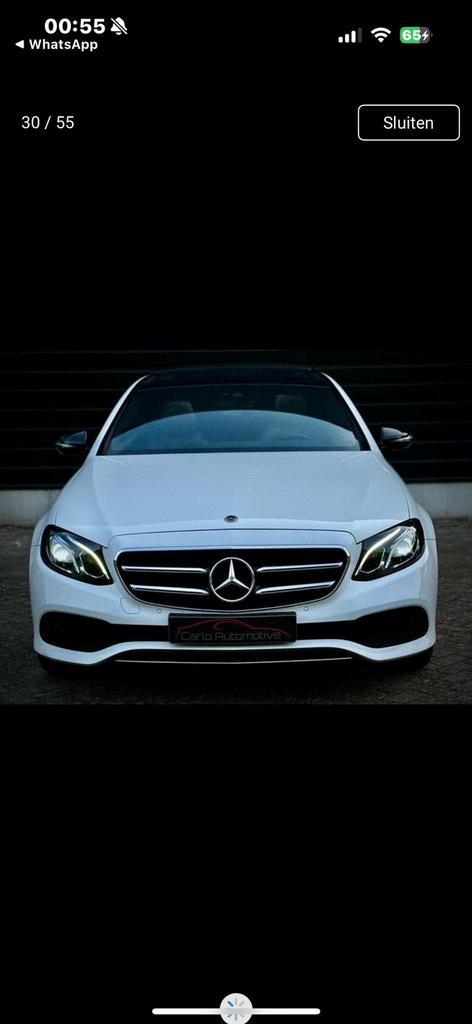 Mercedes-Benz E-Klasse E350 e Plug-in Hybrid 286pk 9G-TRONIC, Auto's, Automaat, Achterwielaandrijving, Euro 6, Wit