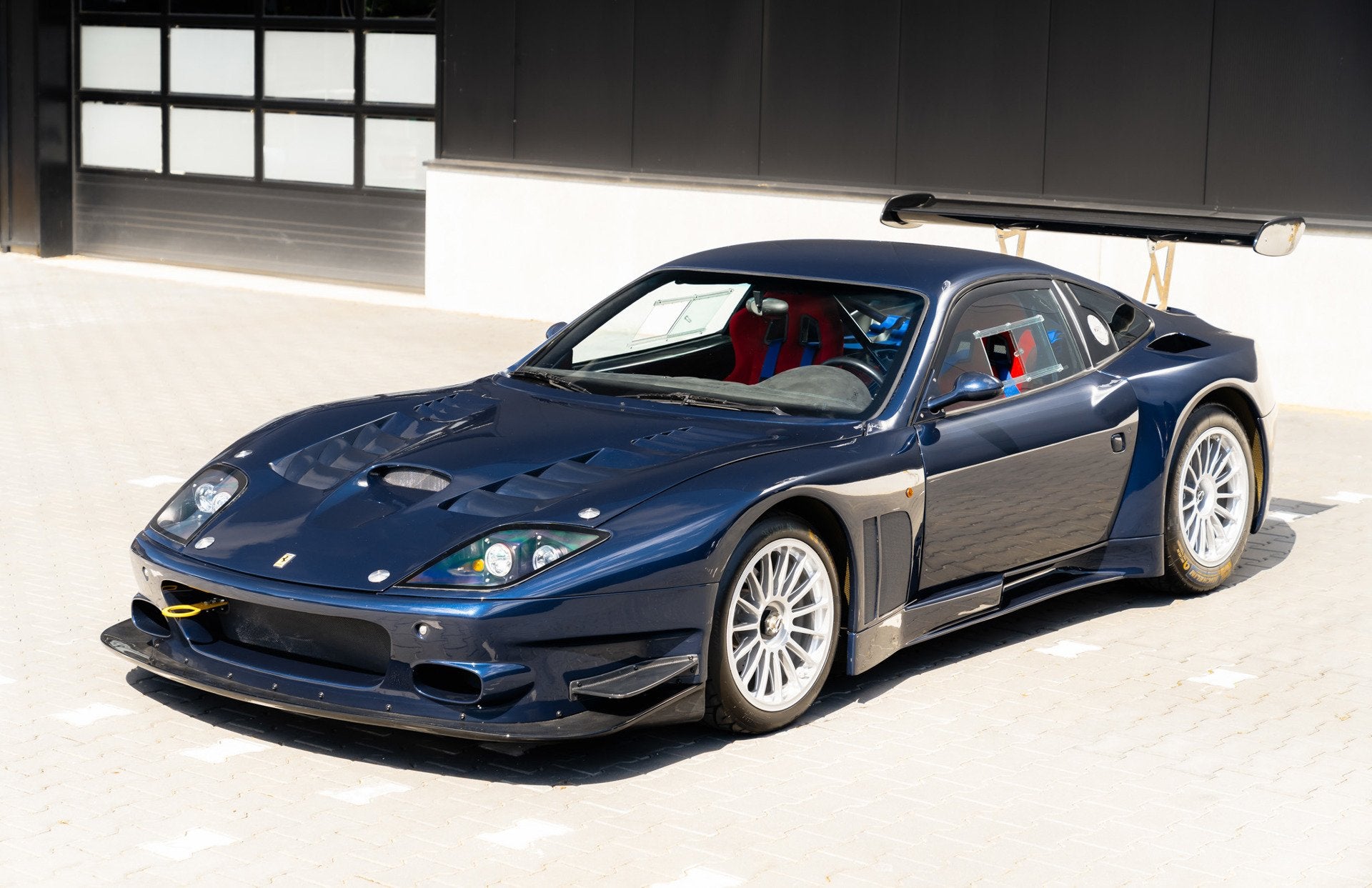 Ferrari 575M GTC Stradale | 1 0f 2, Auto's, Automaat, Gebruikt, 12 cilinders, Blauw