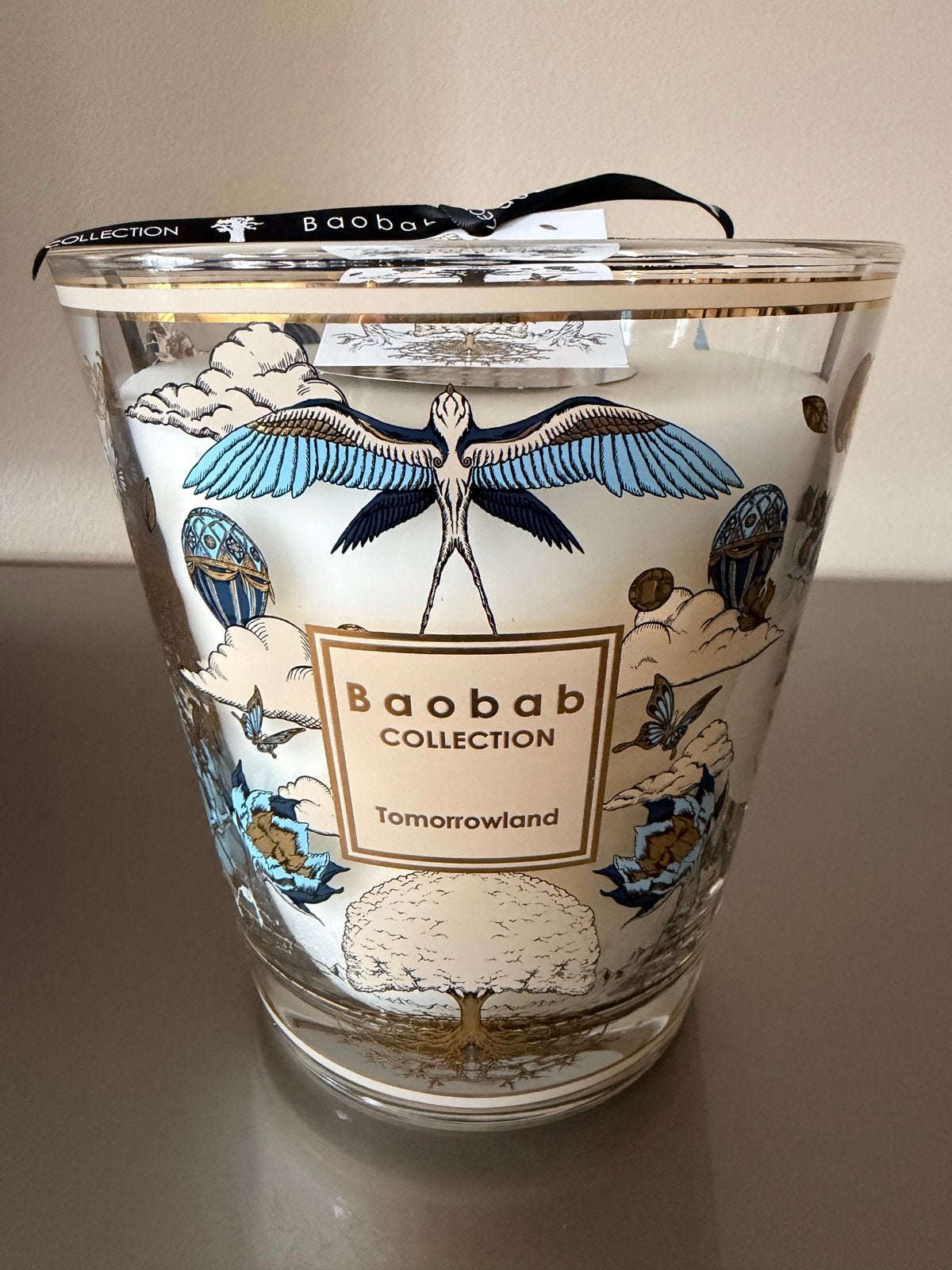 Baobab Collection Tomorrowland geurkaars 1.1kg 2026 editie, Huis en Inrichting, Woonaccessoires | Kandelaars en Kaarsen, Meerkleurig