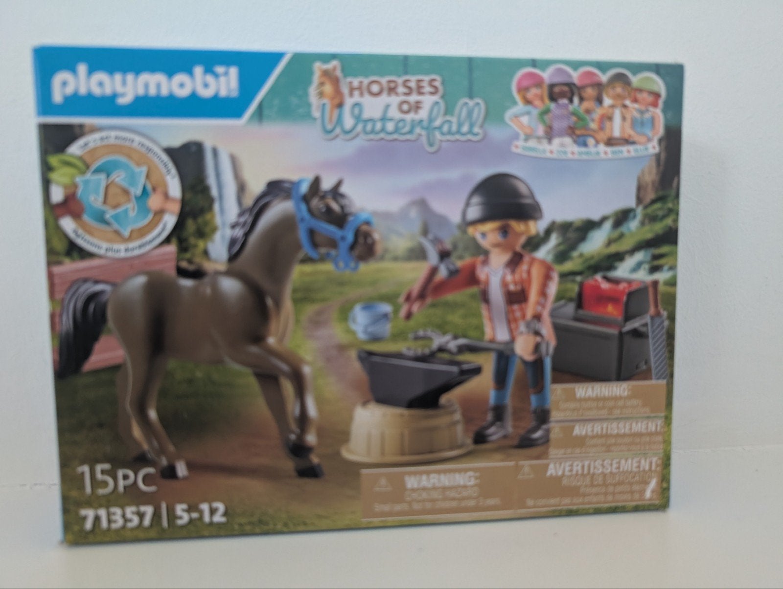 Playmobil paarden smid  71357, manege  NIEUW, Ophalen of Verzenden, Nieuw