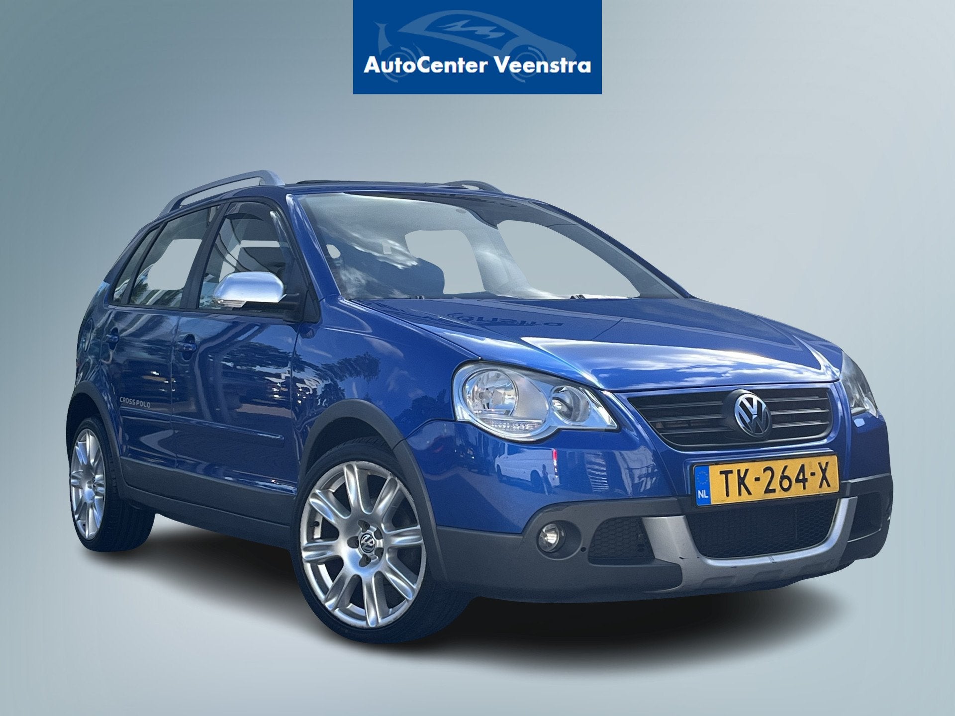Volkswagen Polo 1.2-12V Cross / schuif-kanteldak / Elek Rame, Voorwielaandrijving, Stof, Zwart, Elektrische ramen