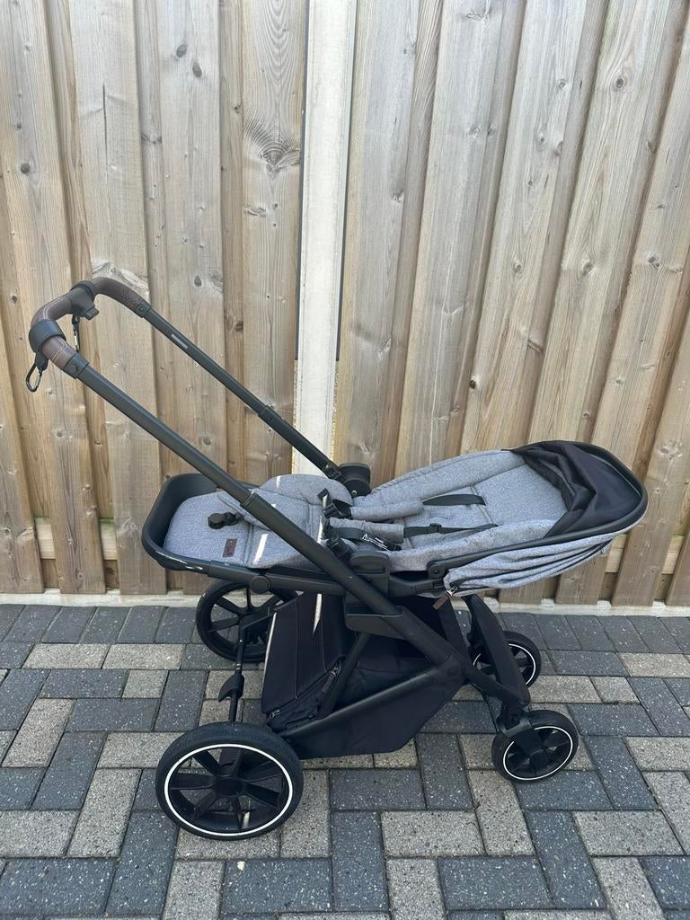 Qute Q rider kinderwagen 2-in1- Antraciet, Ophalen, Gebruikt, Overige merken, Verstelbare rugleuning