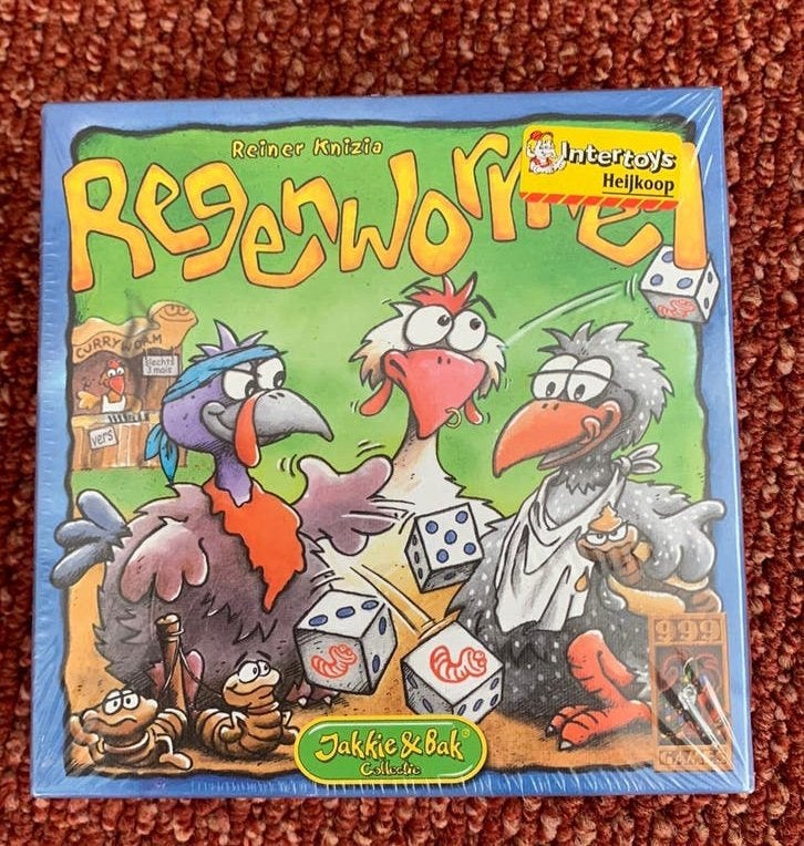 Regenwormen spel van 999 games, Ophalen of Verzenden, Nieuw