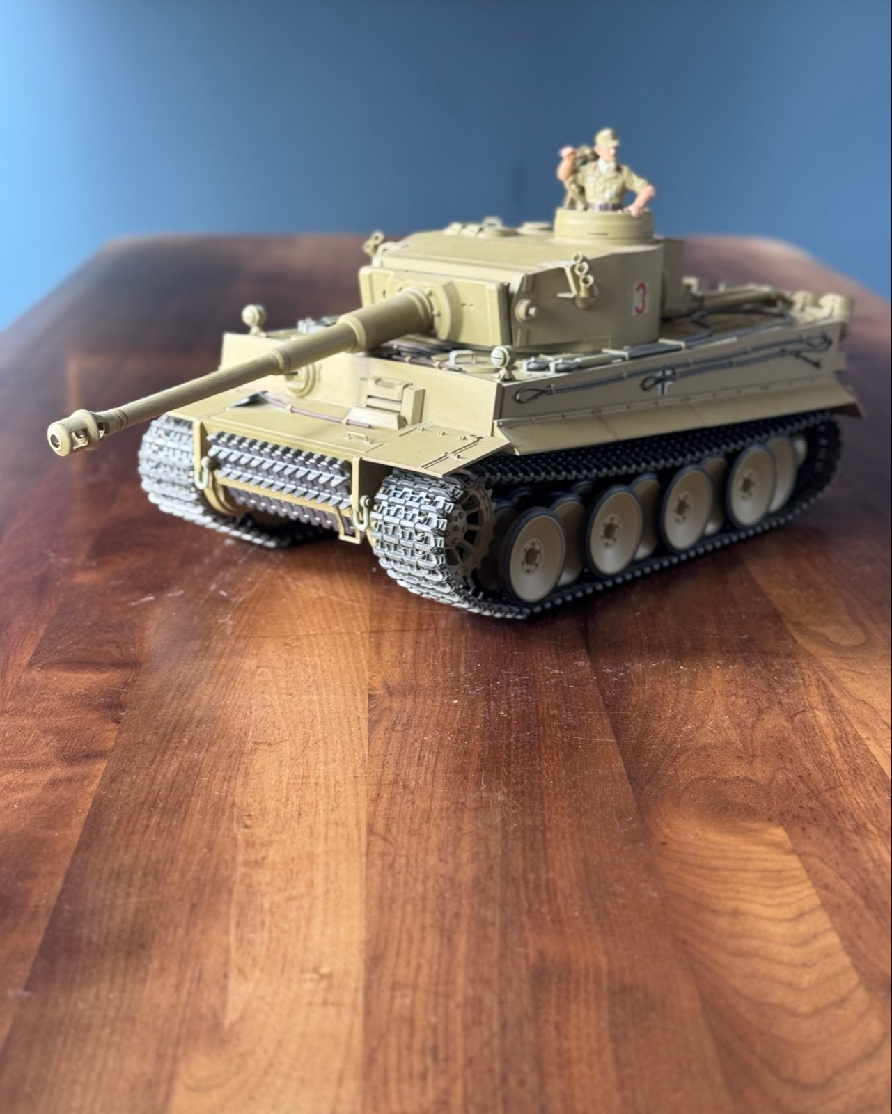 Tamiya Tank Tiger 1 1:16, Ophalen, Gebruikt, Tank, Groter dan 1:32