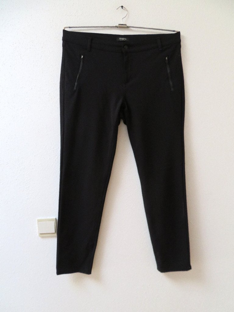 F14 ANGELS stretch broek zwart maat 44, Kleding | Dames, Zwart, Maat 42/44 (L), Ophalen of Verzenden, Zo goed als nieuw