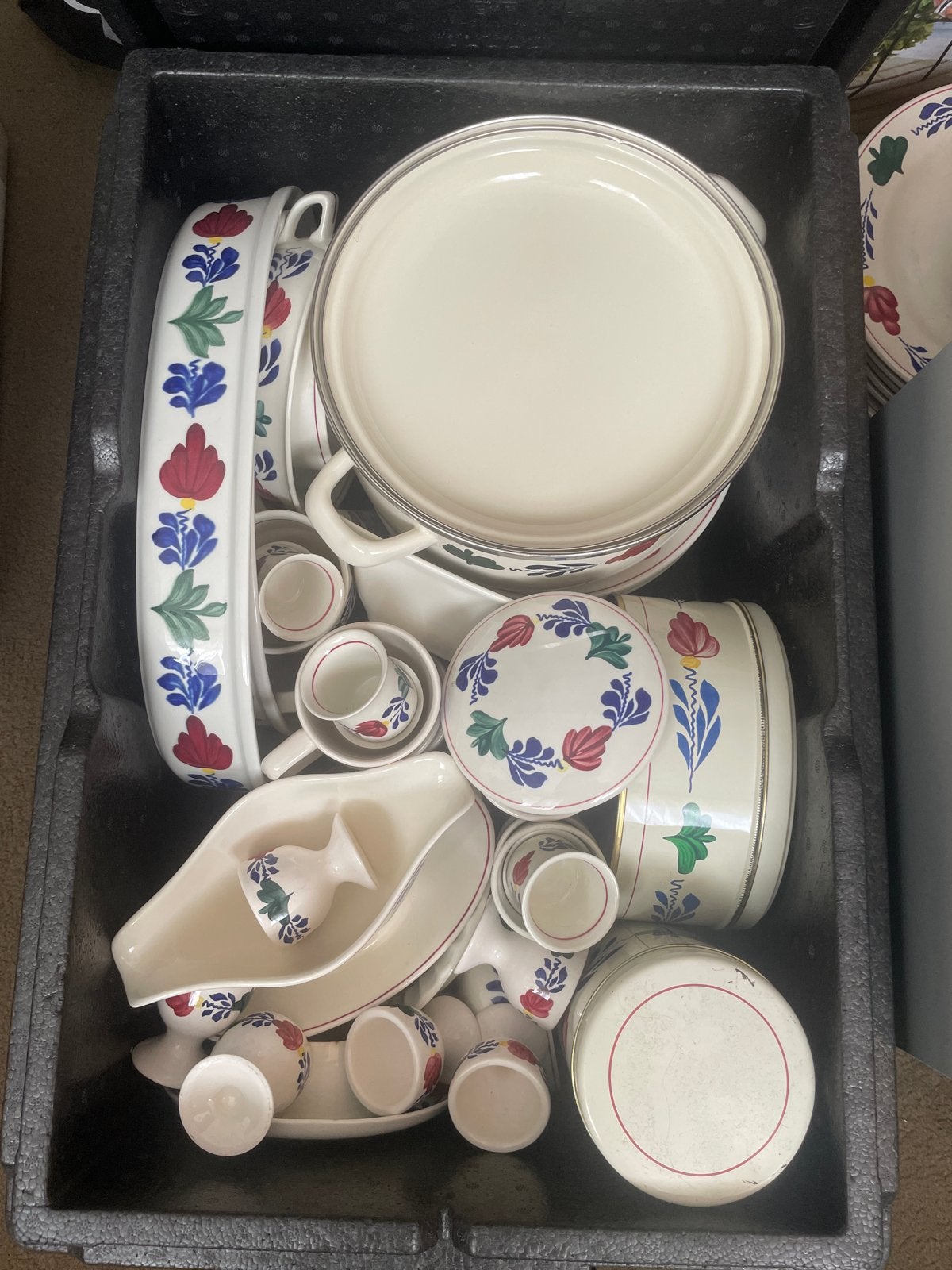 Boerenbond servies - ophalen, Antiek en Kunst, Ophalen