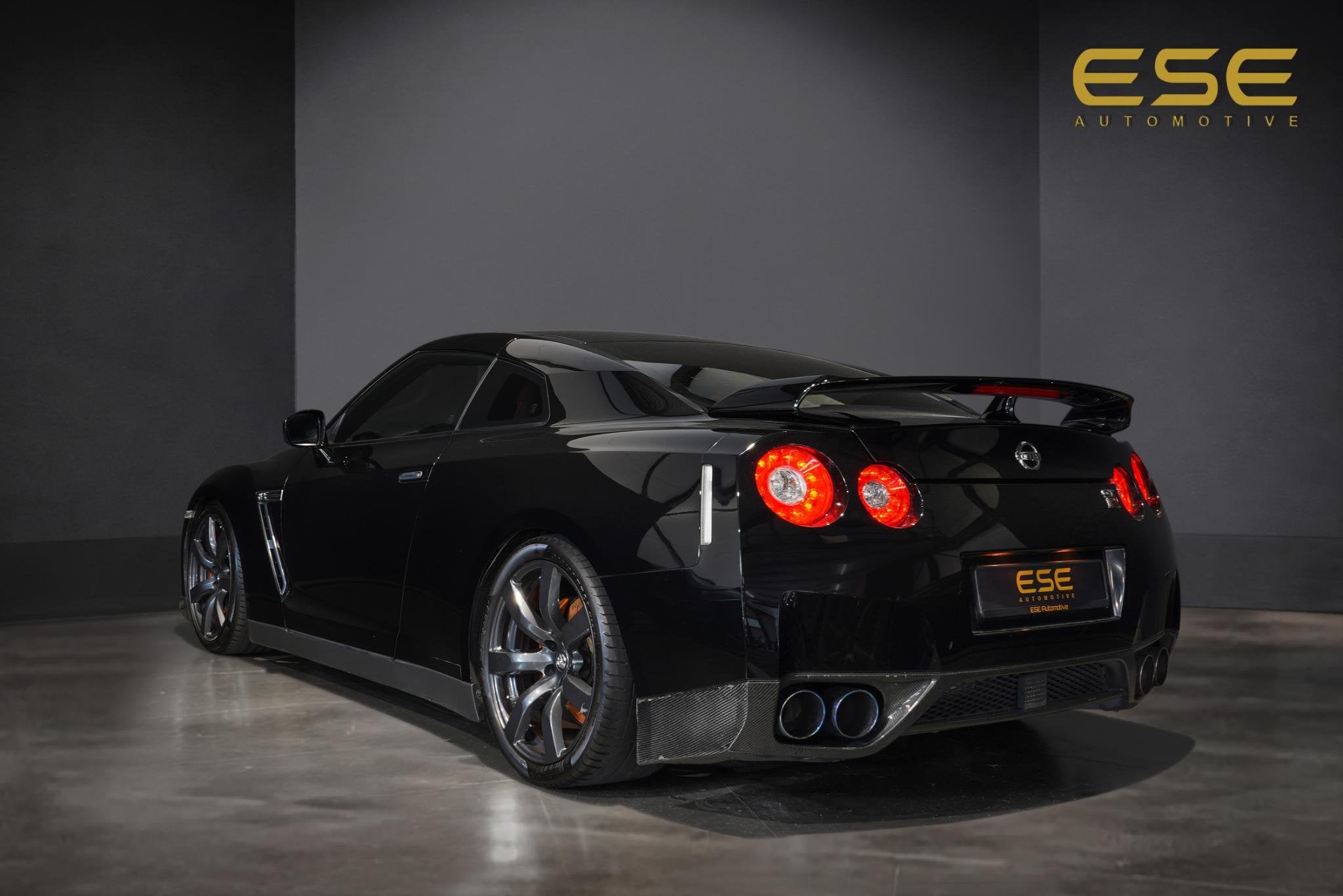 Nissan GT-R 3.8 V6 Black, Auto's, Automaat, Gebruikt, 1715 kg, GT-R
