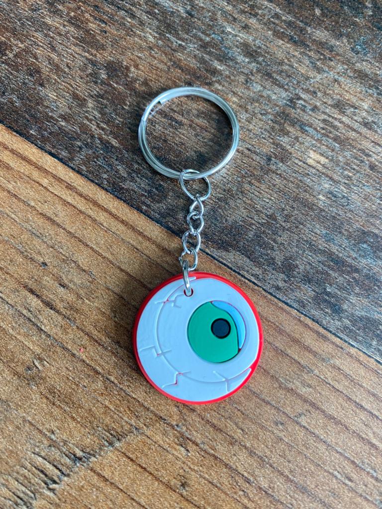 Oog Sleutelhanger - Grappig en Uniek Cadeau, Ophalen of Verzenden, Zo goed als nieuw, Overige typen