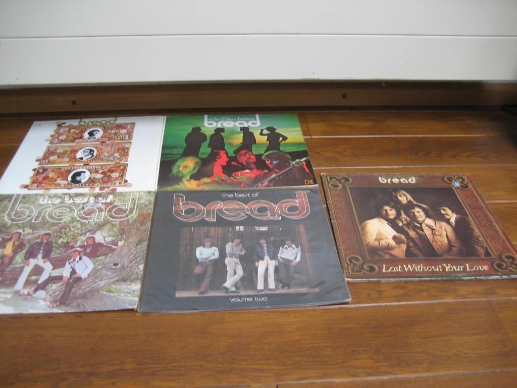 Bread collectie lps en david gates solo, Ophalen of Verzenden, 1970 - 1979, Gebruikt, 12 inch