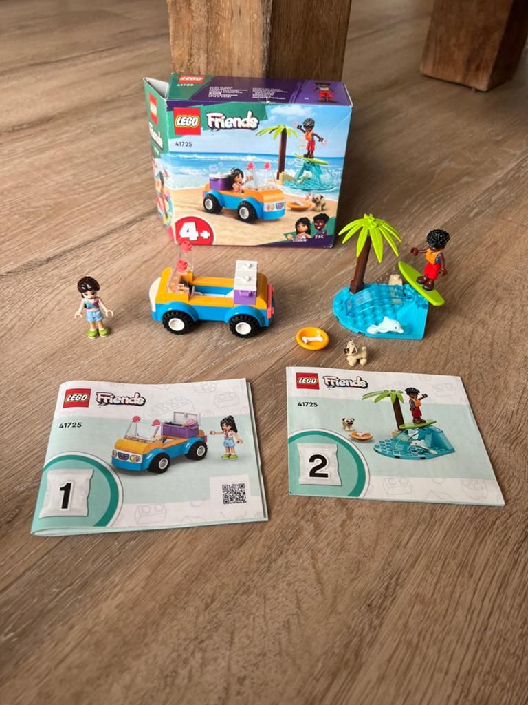 41725 LEGO Friends Strandbuggy plezier, Ophalen of Verzenden, Zo goed als nieuw