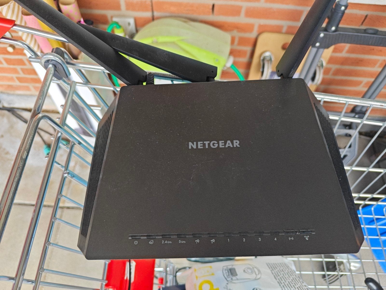 Netgear Nighthawk R7000 Smart WiFi Router AC1900, Computers en Software, Routers en Modems, Ophalen of Verzenden, Gebruikt, Router