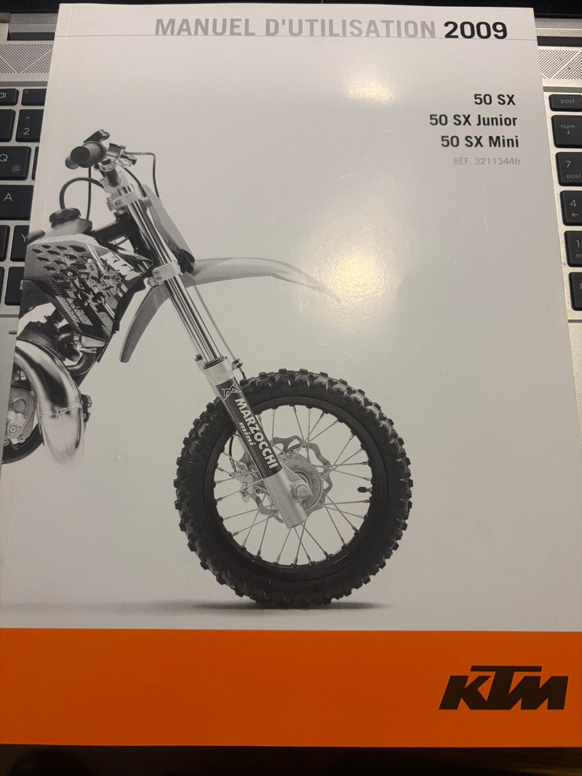 Gebruikers handleiding ktm sx 50. 2009, Ophalen of Verzenden, Zo goed als nieuw