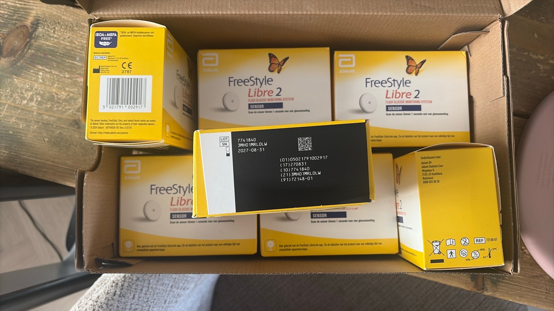 7 freestyle libre 2 sensoren, Ophalen of Verzenden, Nieuw