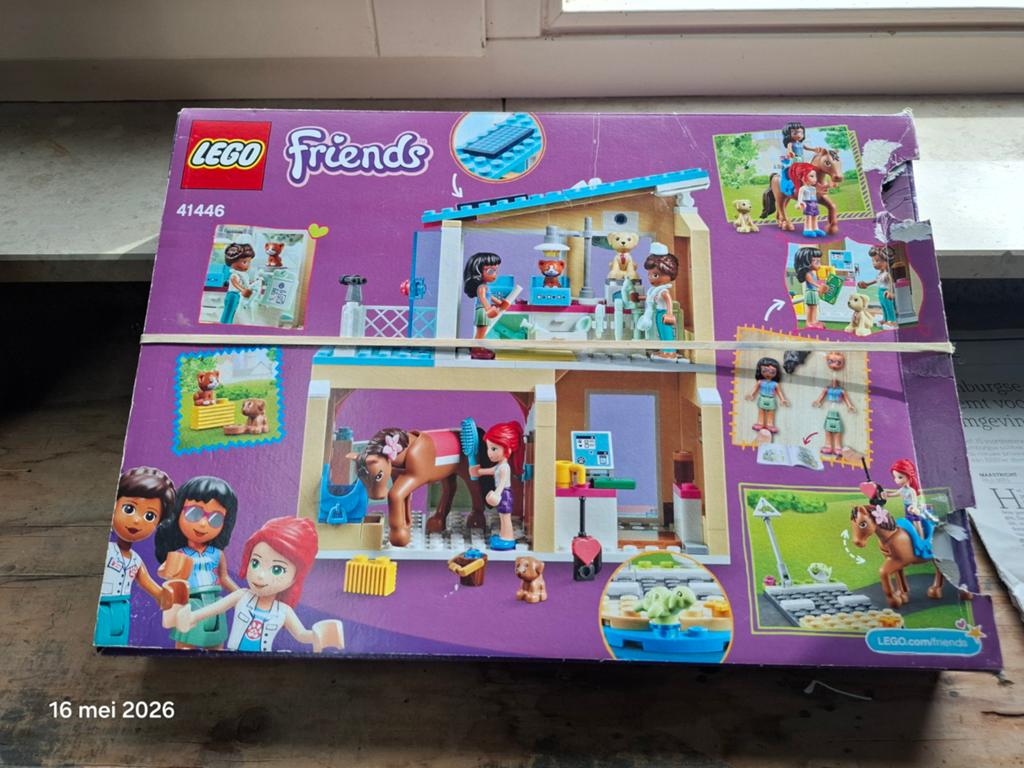 LEGO Friends Dierenkliniek van Heartlake City (41446), Ophalen of Verzenden, Gebruikt, Overige merken