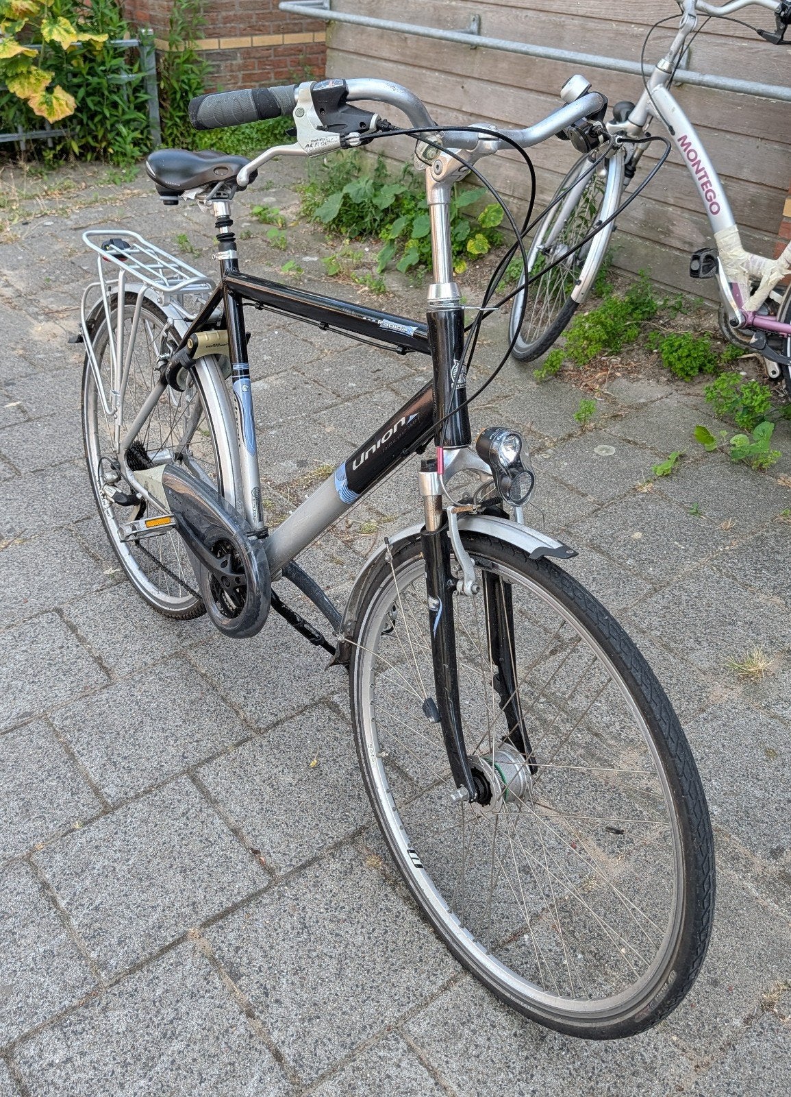 Union Rapida Herenfiets - 57cm, Gebruikt, Velgrem, Versnellingen, 57 tot 61 cm