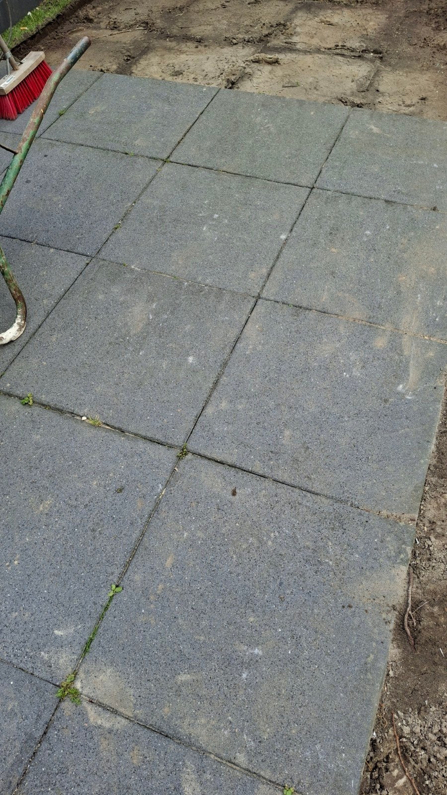 Tegels 60x60. 16st GRATIS., Tuin en Terras, Tegels en Klinkers, Ophalen, Beton, Terrastegels