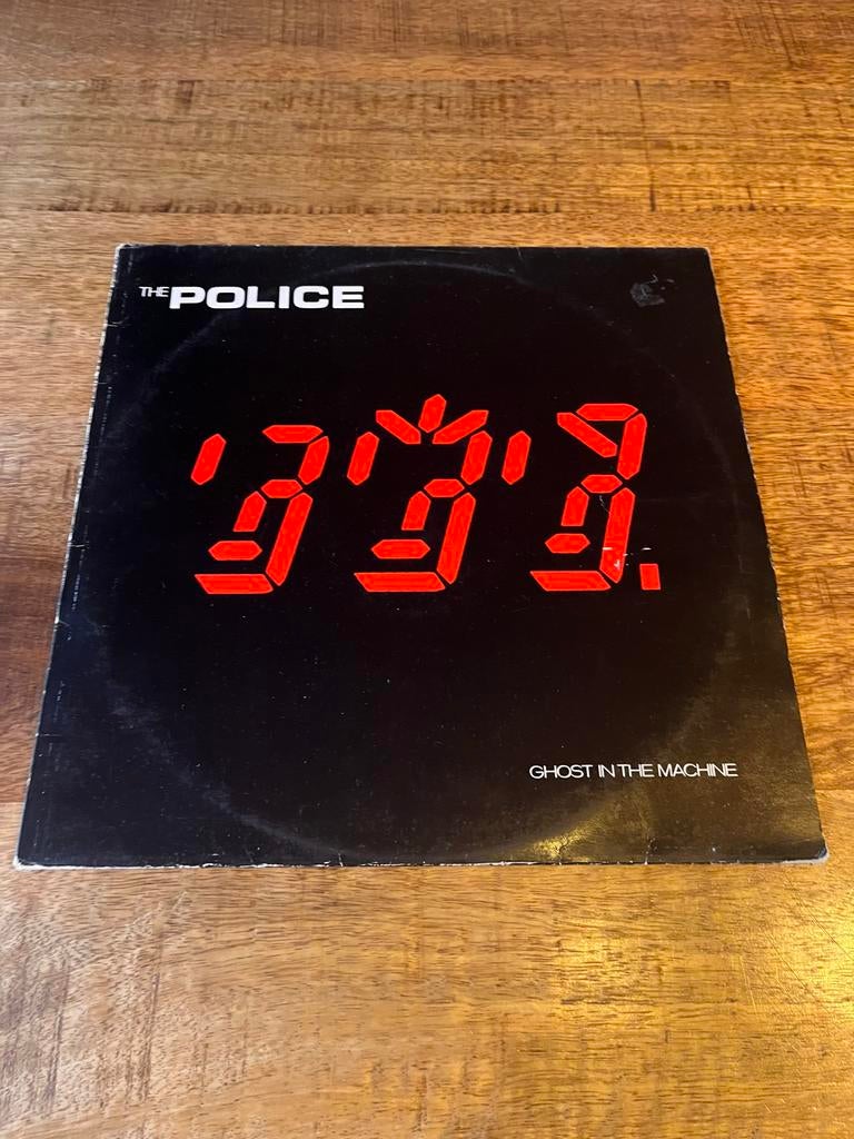 LP The Police - Ghost In The Machine (1981), Cd's en Dvd's, Inclusief binnenhoes, Ophalen of Verzenden, Gebruikt, 12 inch