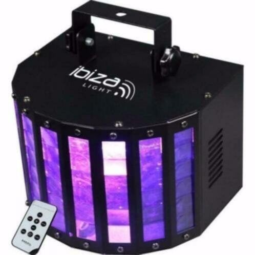 Ibiza-Light BUTTERFLY-RC 6 Kleurig LED [1386], Muziek en Instrumenten, Licht en Laser, ., Nieuw, Ophalen of Verzenden, .