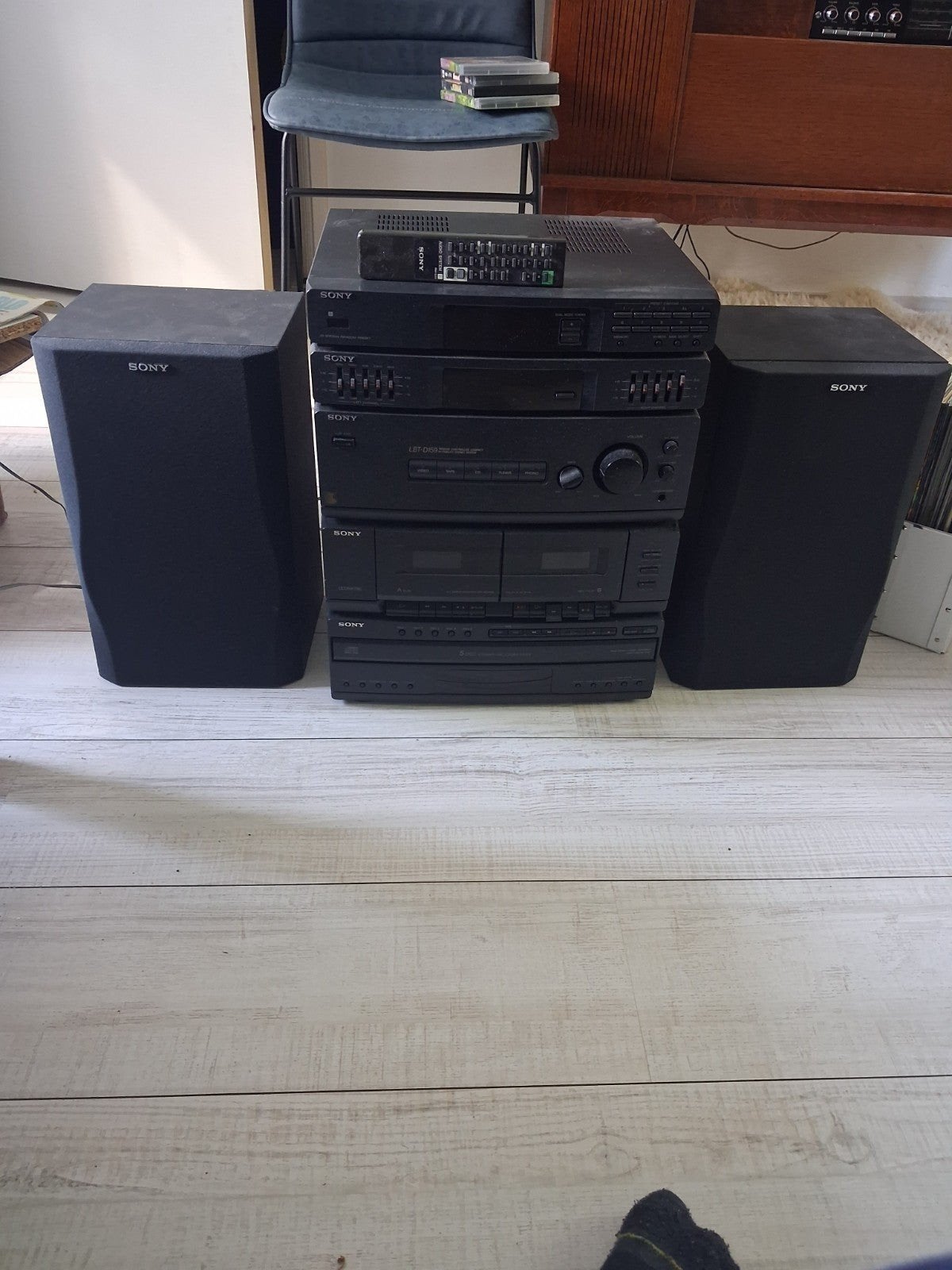 Sony setje, Audio, Tv en Foto, Stereo-sets, Ophalen of Verzenden, Sony