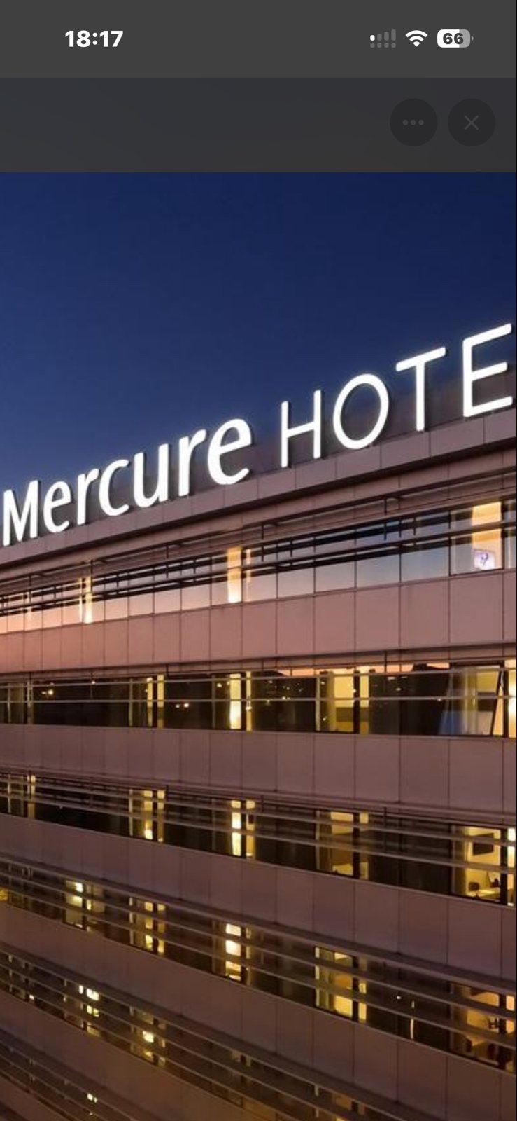 Mercure hotel st ouen PARIJS 4 sterren 2 nachten