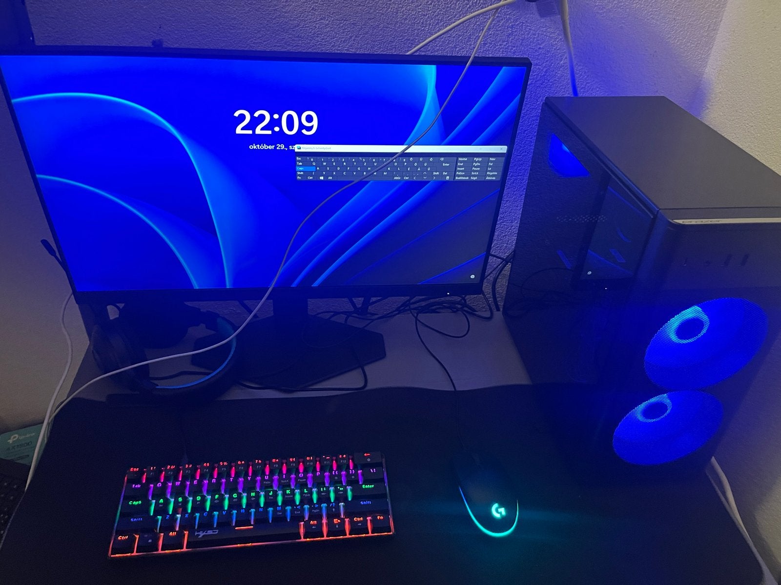 Complete Gaming PC Setup met Monitor, Spelcomputers en Games, Games | Pc, 1 speler, Ophalen of Verzenden, Zo goed als nieuw
