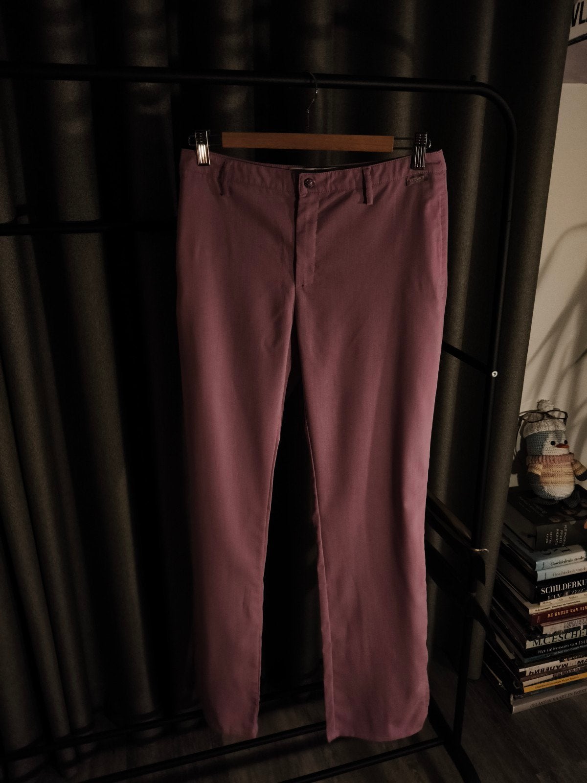 Versace Jeans Couture broek, Versace Jeans Couture, Ophalen of Verzenden, Roze, Lang