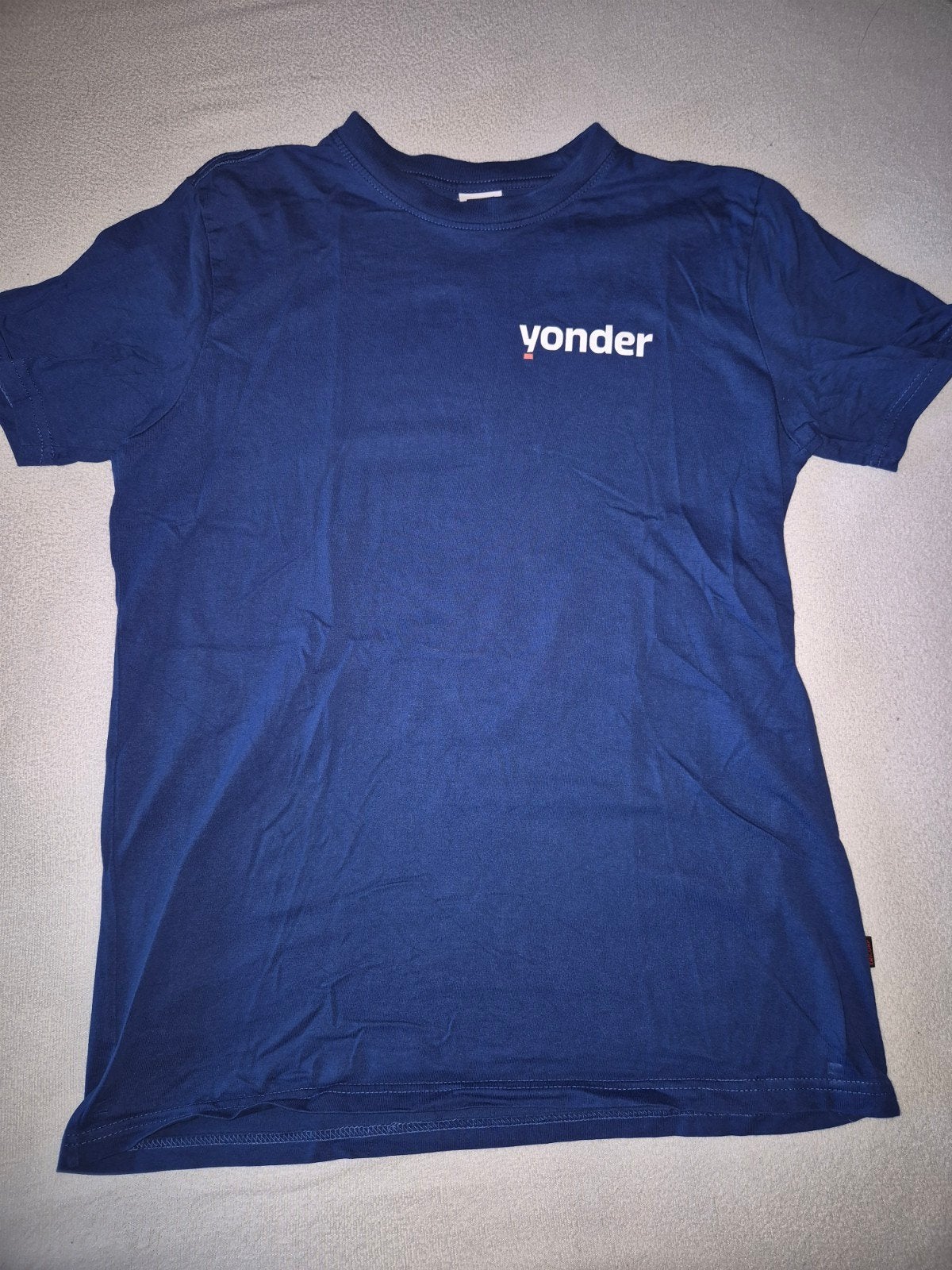 4 Blauwe Yonder Sportshirts Maat M voor HTV Opleiding, Ophalen, Zo goed als nieuw, Blauw