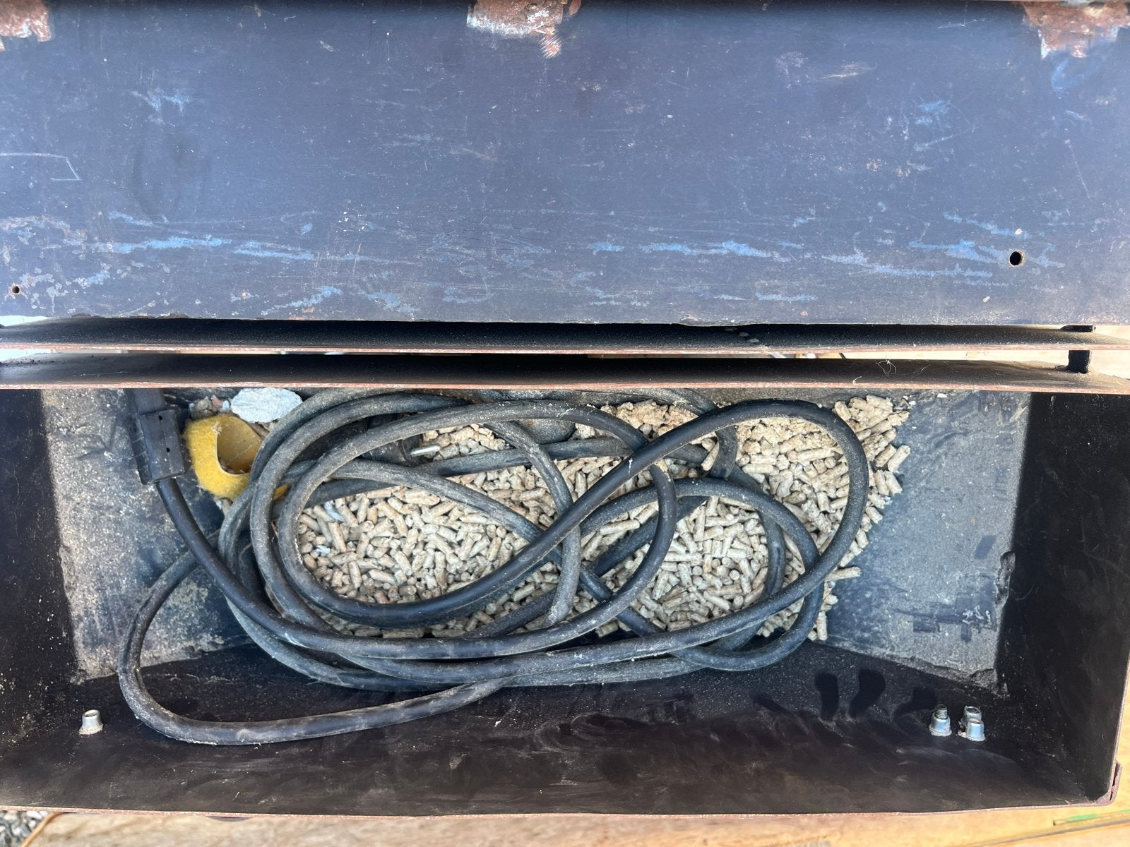 Pelletkachel inbouw of met ombouw, Ophalen, Gebruikt, Inbouwhaard, Overige soorten